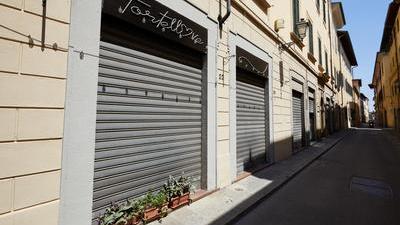 L’esterno del locale “Tortellove” di via Tinaia
