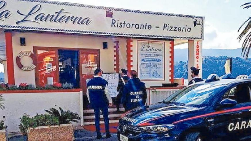 Il sequestro del ristorante La Lanterna di Porto Azzurro