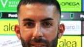 Il centrocampista algherese Daniele Giorico