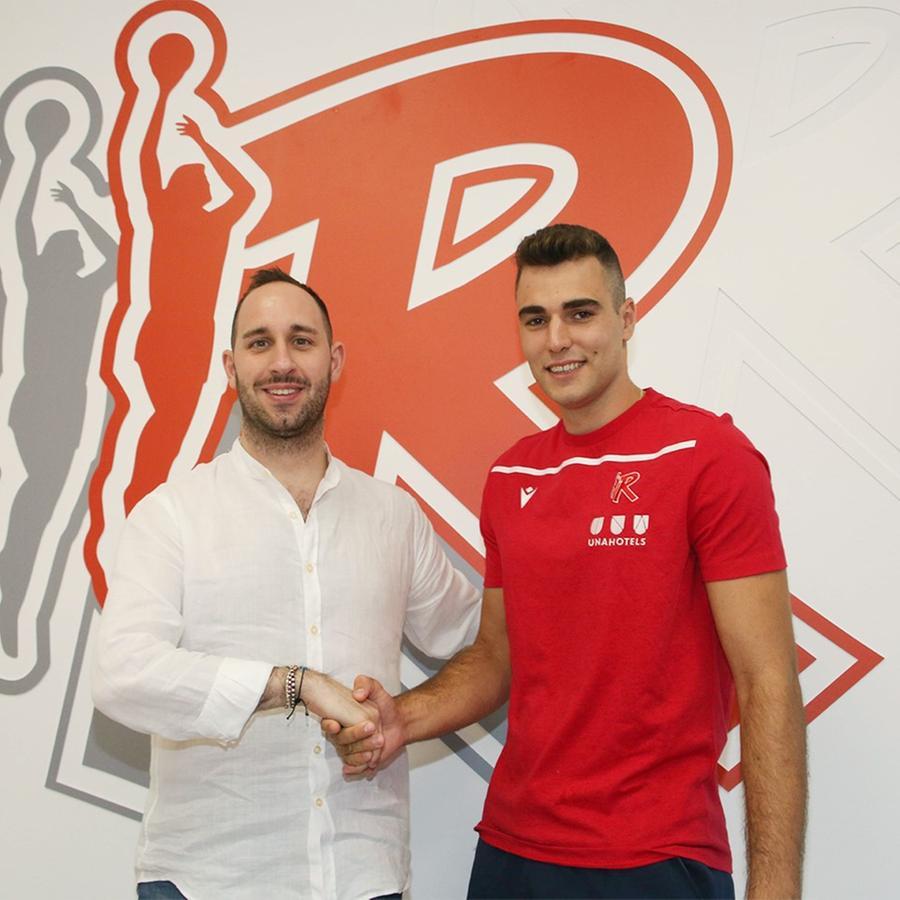 
	Gabriele Stefaini con il ds Filippo Barozzi

