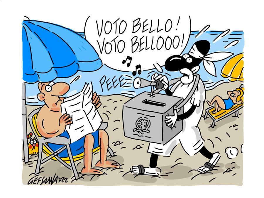 Estate in campagna elettorale, si vota il 25 settembre