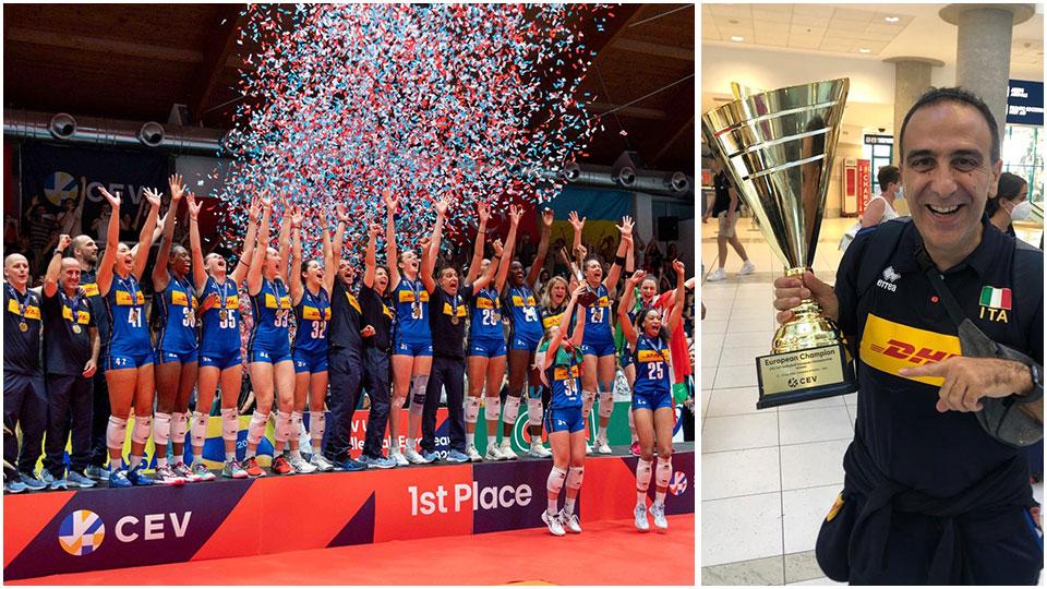 Matteo Ingratta sul tetto d’Europa, le sue ragazze hanno trionfato