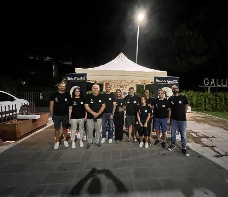 Il gruppo che era presente al gazebo