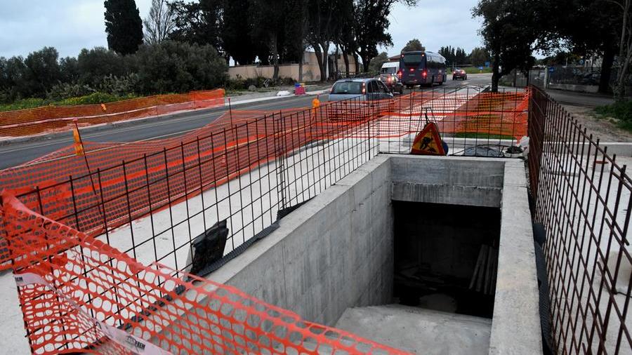 Un cantiere stradale, immagine di repertorio