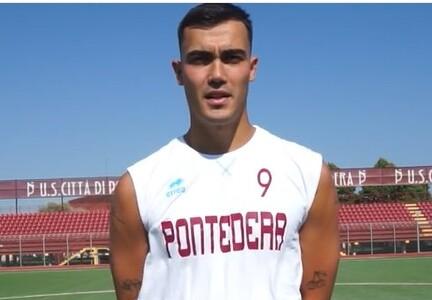 Tomi Petrovic è arrivato a Pontedera in prestito dal Pordenone