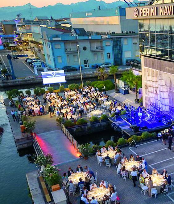 Una immagine  della serata di premiazione