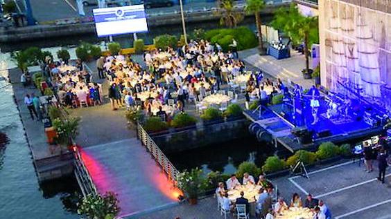 Una immagine della serata di premiazione