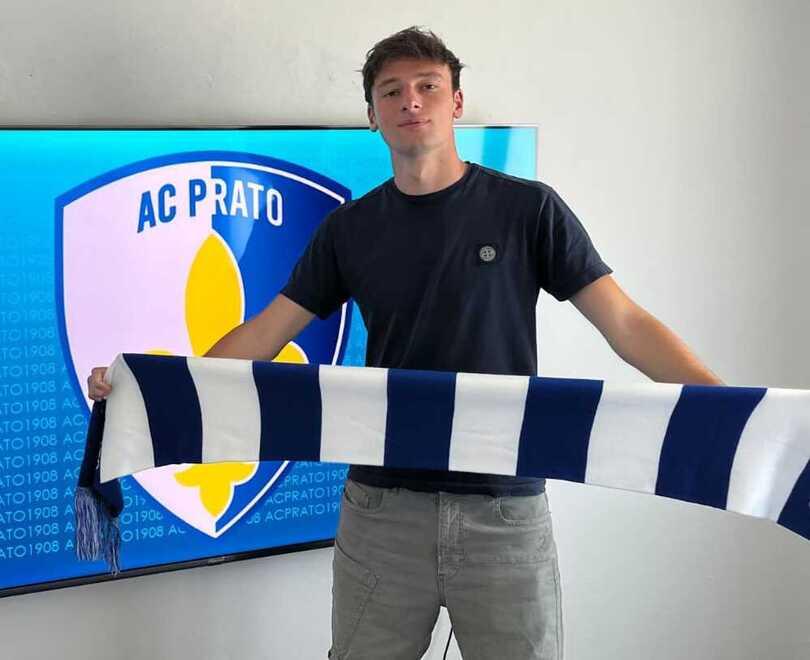 Francesco Renzi, classe 2001, approda di nuovo in riva al Bisenzio