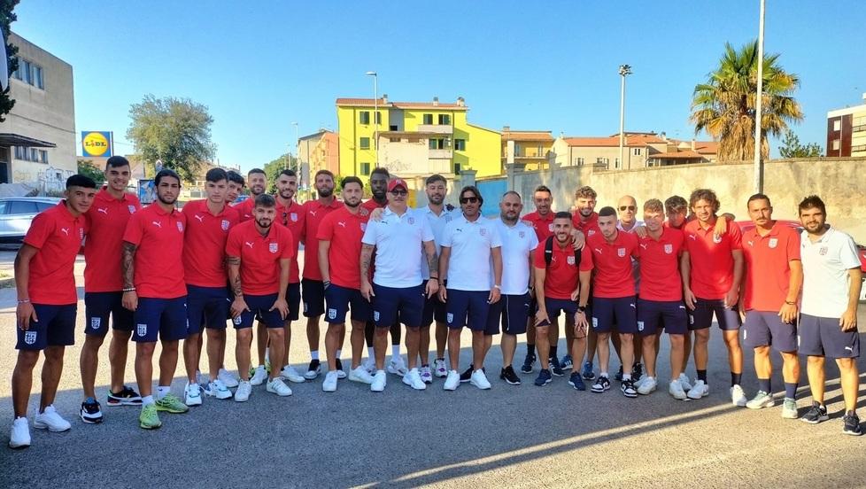 Torres al lavoro ad Arona col pensiero rivolto alla Serie C 