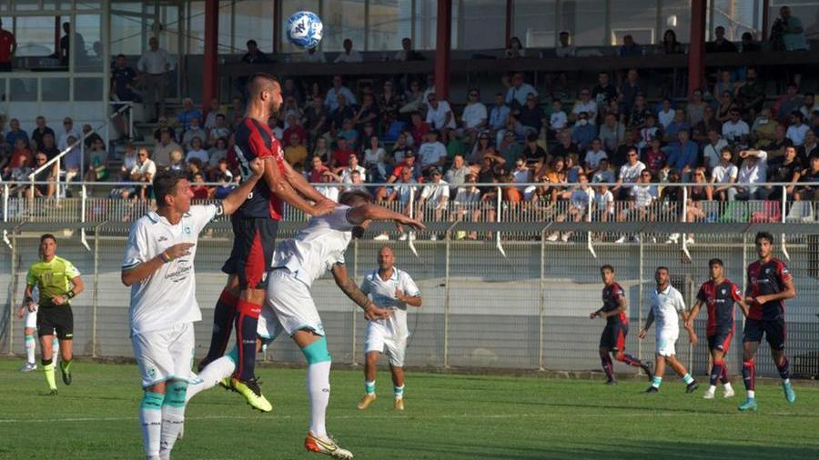 Un'azione al Nespoli di Olbia (foto Vanna Sanna)