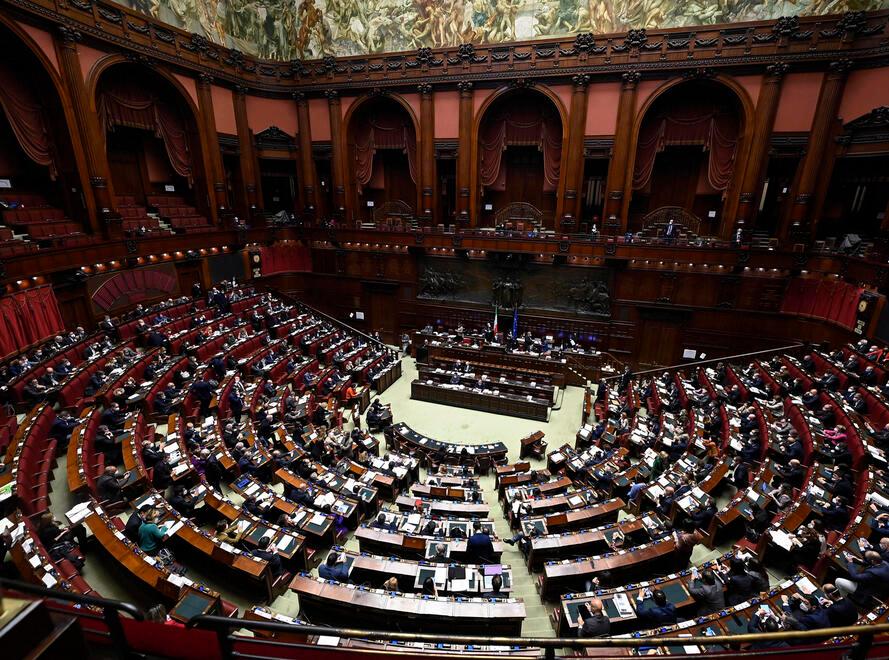 L'aula della Camera dei deputati