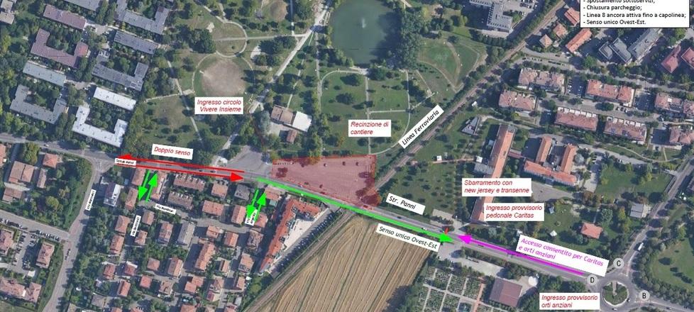Modena: via Panni, adesso si fa sul serio Da domani inizia il senso unico 