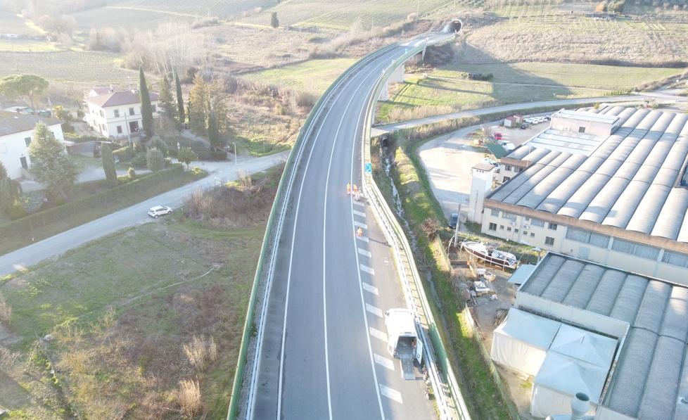 Certaldo, chiude la variante alla 429: verifiche sulla sicurezza