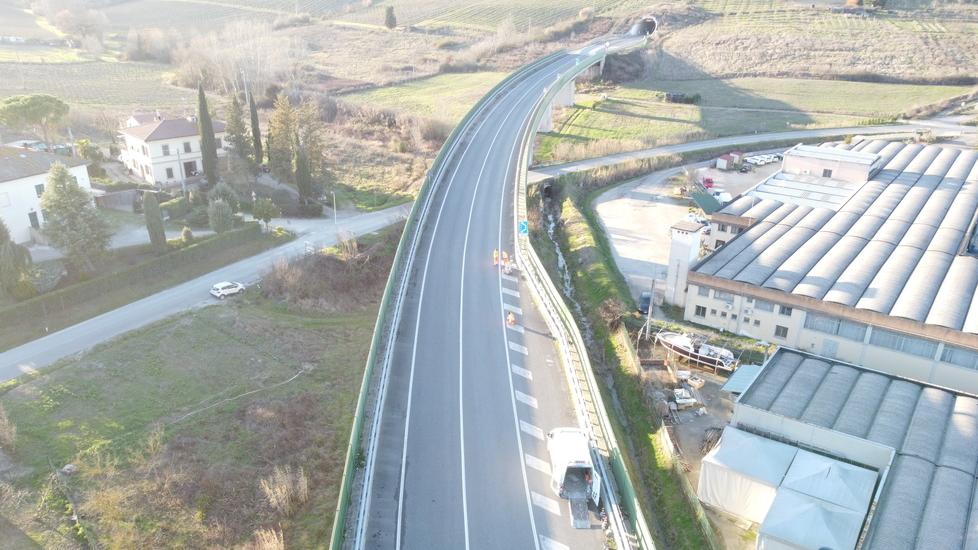 Certaldo, chiude la variante alla 429: verifiche sulla sicurezza