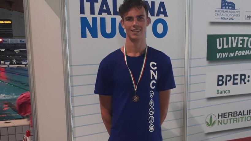 Dal Copparo Nuoto ai Nazionali di categoria: Breggion stacca 4 pass
