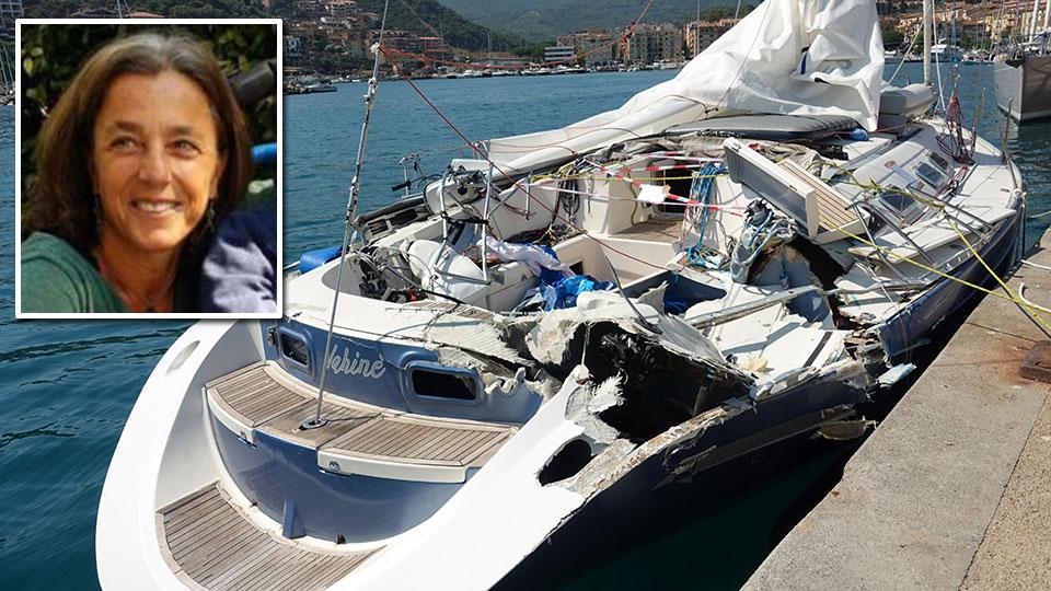 Anna Claudia Cartoni dispersa e la barca a vela sulla quale stava navigando