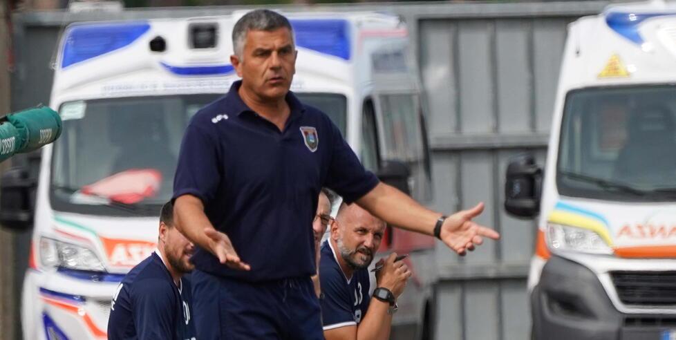 Ivan Maraia, alla sua prima stagione sulla panchina della Lucchese