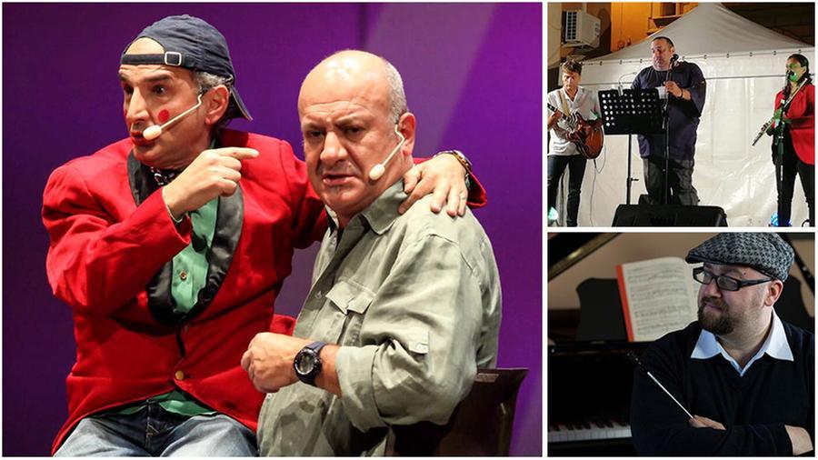 
	I comici fiorentini Jerry Potenza, e Alessandro Gelli, il trio Acusticha con Daniele Ficini, Mala Guerrini e Andrea Caponi in scena mercoled&igrave; e Stefano Brondi col suo trio in scena domani

