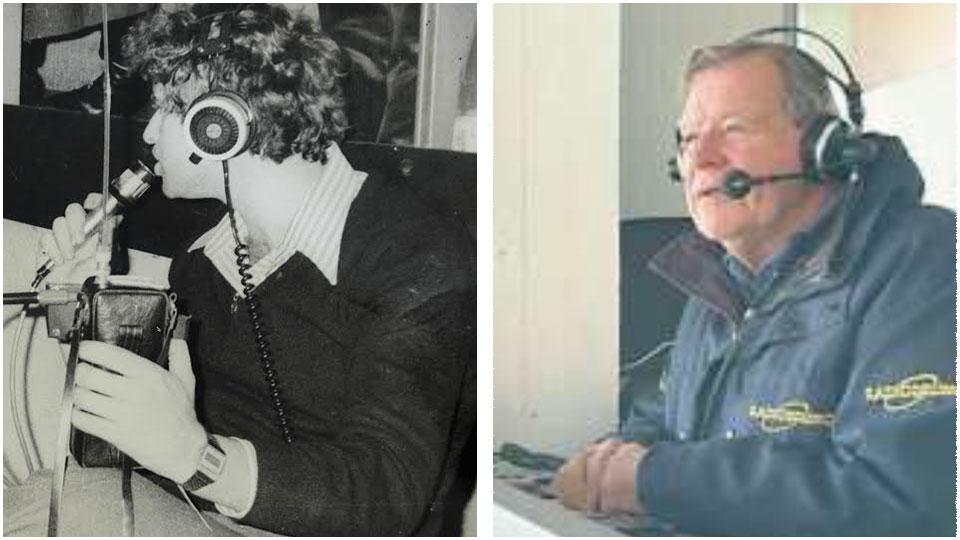 Un giovane Massimo Brachini dentro a un Pala Allende senza linea telefonica