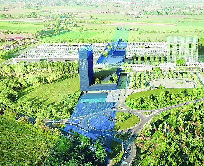 
	Un rendering del progetto a Gavassa

