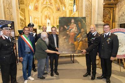 
	La riconsegna del dipinto del '700

