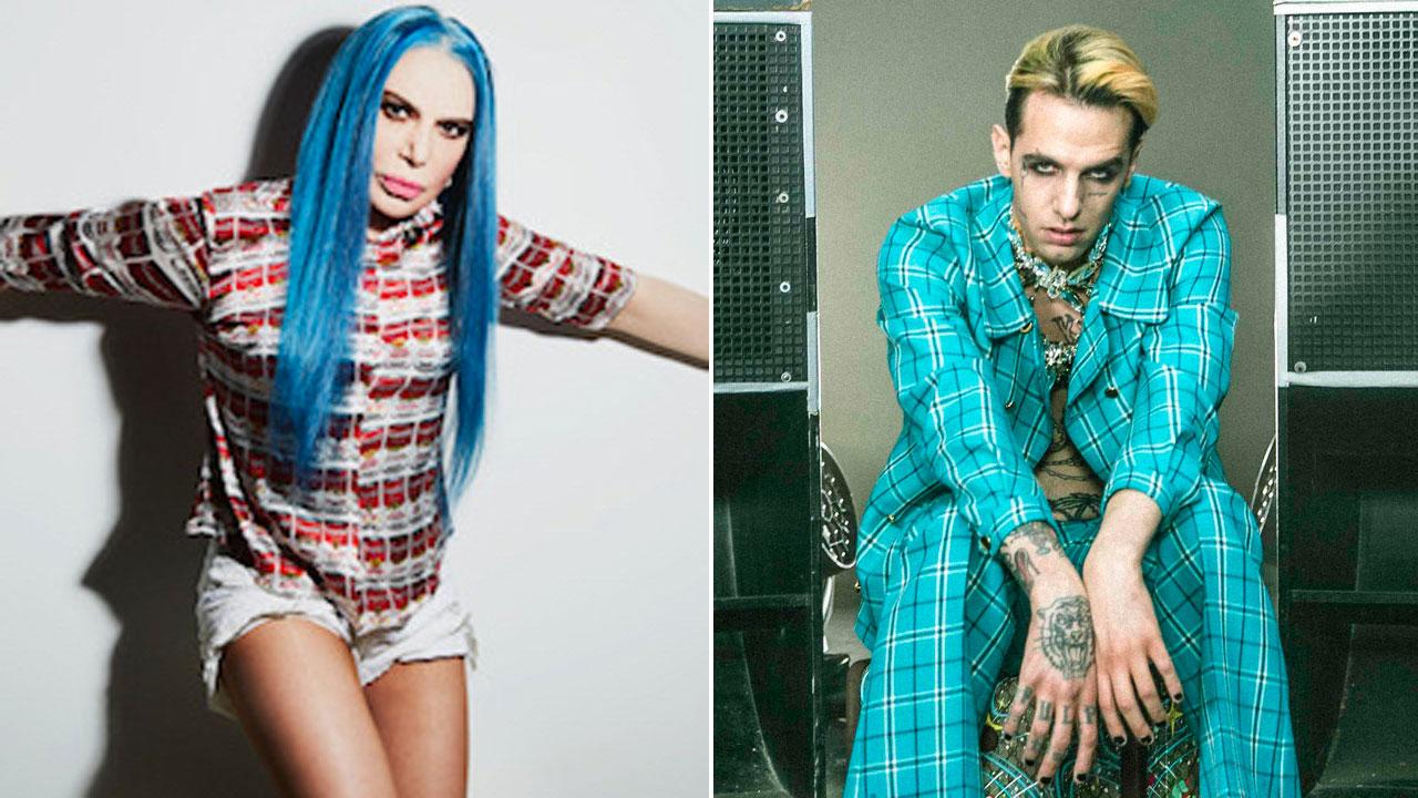 Bertè e Achille Lauro