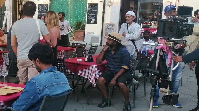 Le riprese del film indiano