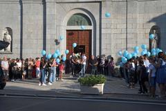 Il funerale di Filippo Bua ad Alà