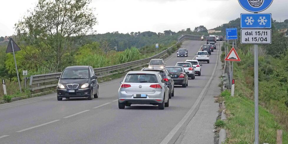 Chiude per tutto il mese di agosto la variante di Spazzavento