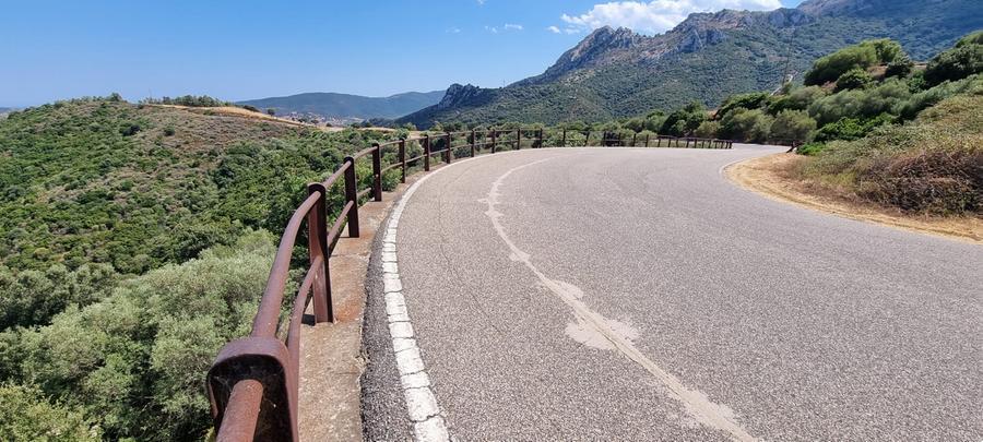 
	Il punto dove il pensionato ha perso il controllo della sua auto

