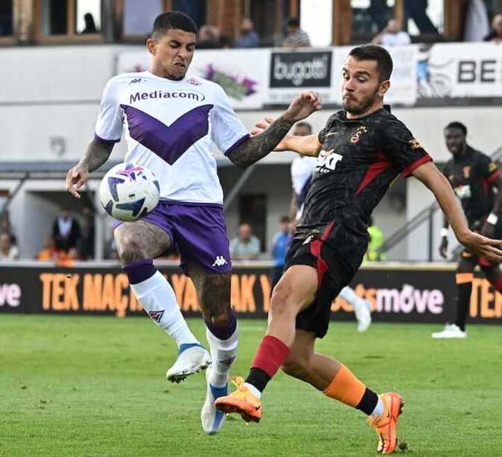 
	Un momento dell'amichevole tra Fiorentina e Galatasaray

