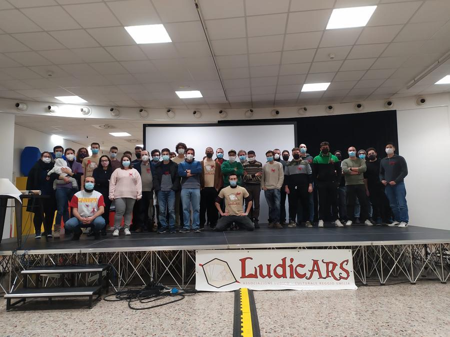 
	Foto di gruppo per i volontari dell'associazione Ludicars

