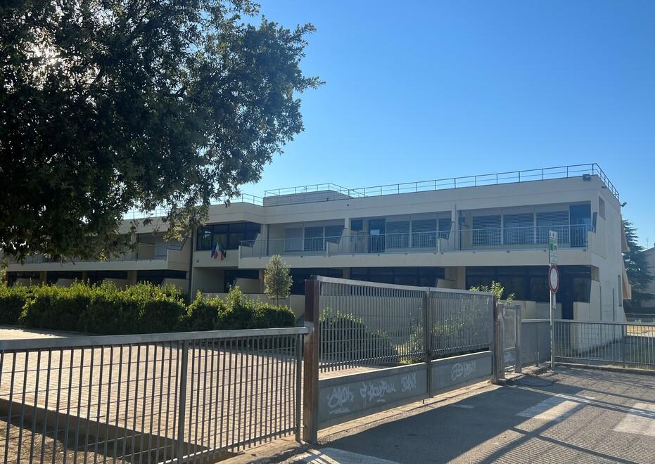 La scuola elementare Carducci di via della Canonica a Certaldo