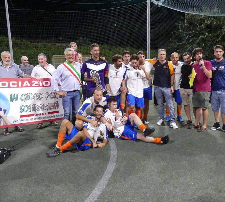 La premiazione dei vincitori