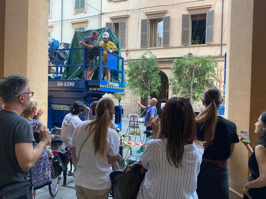 «Surreale vedere tanta gente ad agosto in centro a Reggio Emilia»