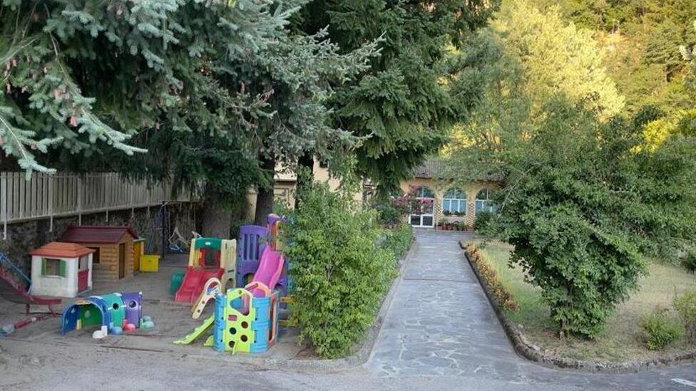 La scuola materna a Ponte a Serraglio