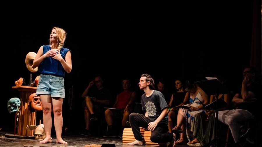 Sul palco del San Prospero il debutto dell’Istriona