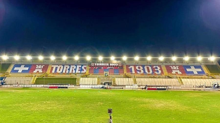 Lo stadio Vanni Sanna