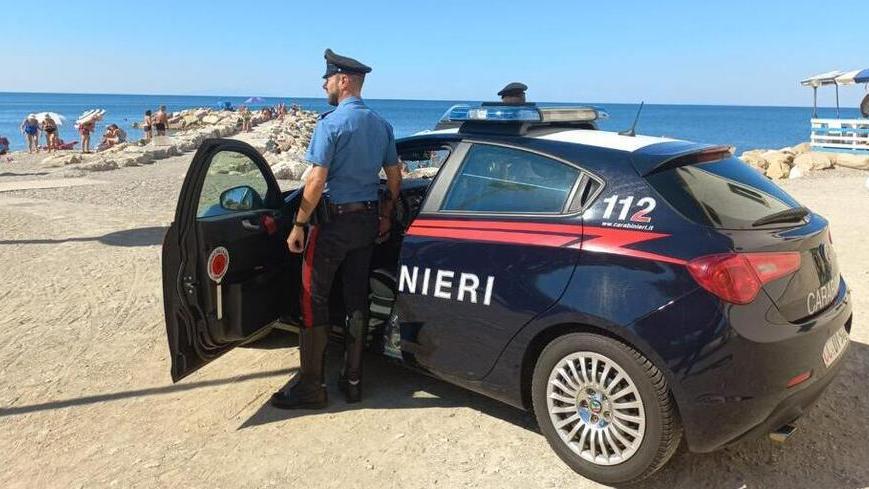 Controlli dei carabinieri alle Gorette dove è stata ritrovata la refurtiva