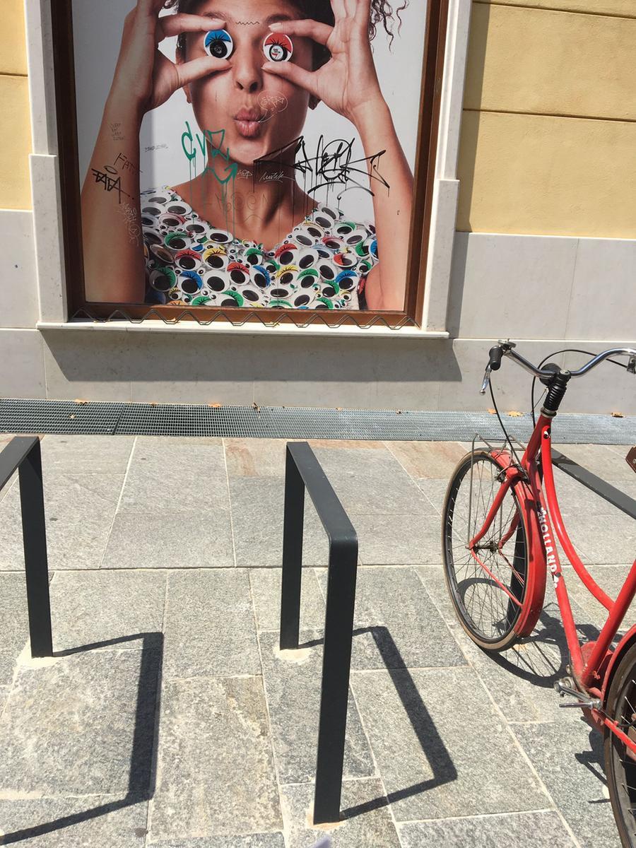 
	I nuovi portabici installati in via Andreoli&nbsp;

