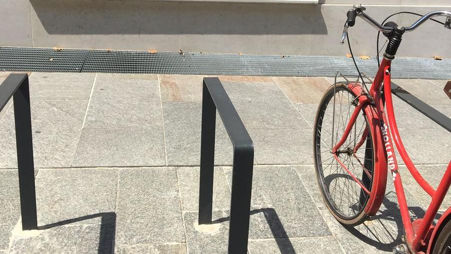 I nuovi portabici installati in via Andreoli 