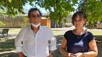 Il presidente della Rsa Remaggi Cecchi e la nuova direttrice Chiara Bucalossi