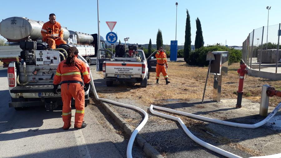 Incendio all’Interporto, bonifiche in corso e Fi-Pi-Li riaperta
