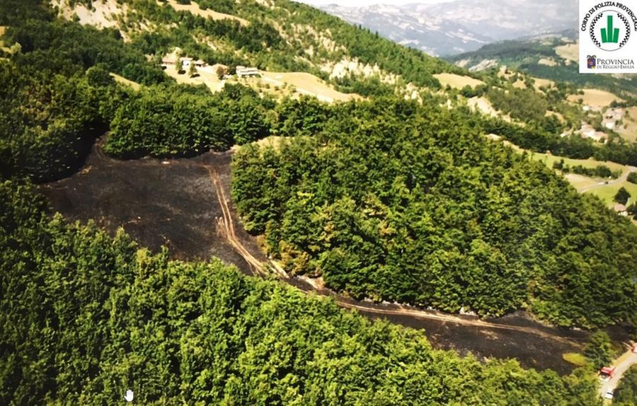 Bruciano cinque ettari di bosco a Sorba Mobilitati anche i droni