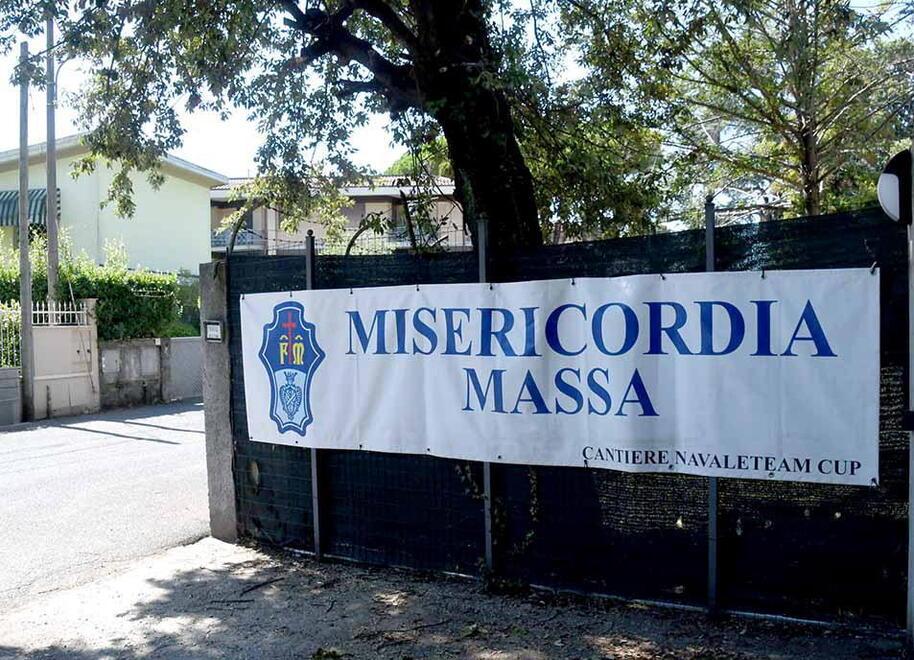 L’ingresso della sede di via Parma a Marina