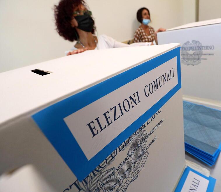 Urne per le elezioni comunali di Pistoia 2022
