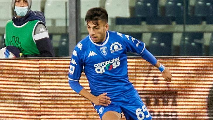 Il terzino sinistro Fabiano Parisi