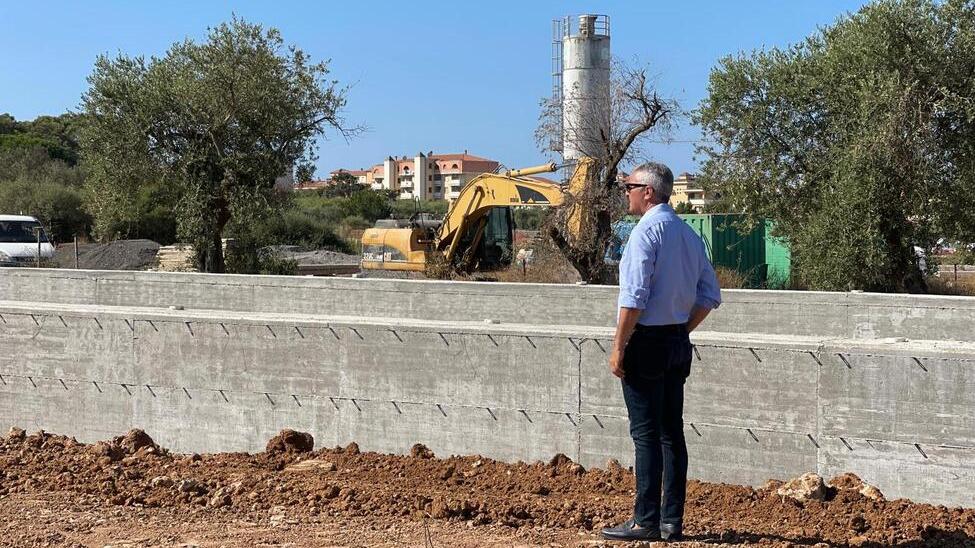 Il sopralluogo del sindaco Conoci