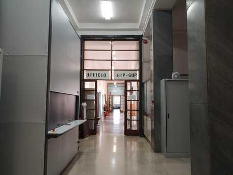 
	L'ufficio del Gip nel Tribunale di Sassari

