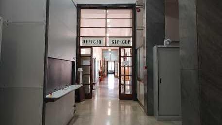 L'ufficio del Gip nel Tribunale di Sassari